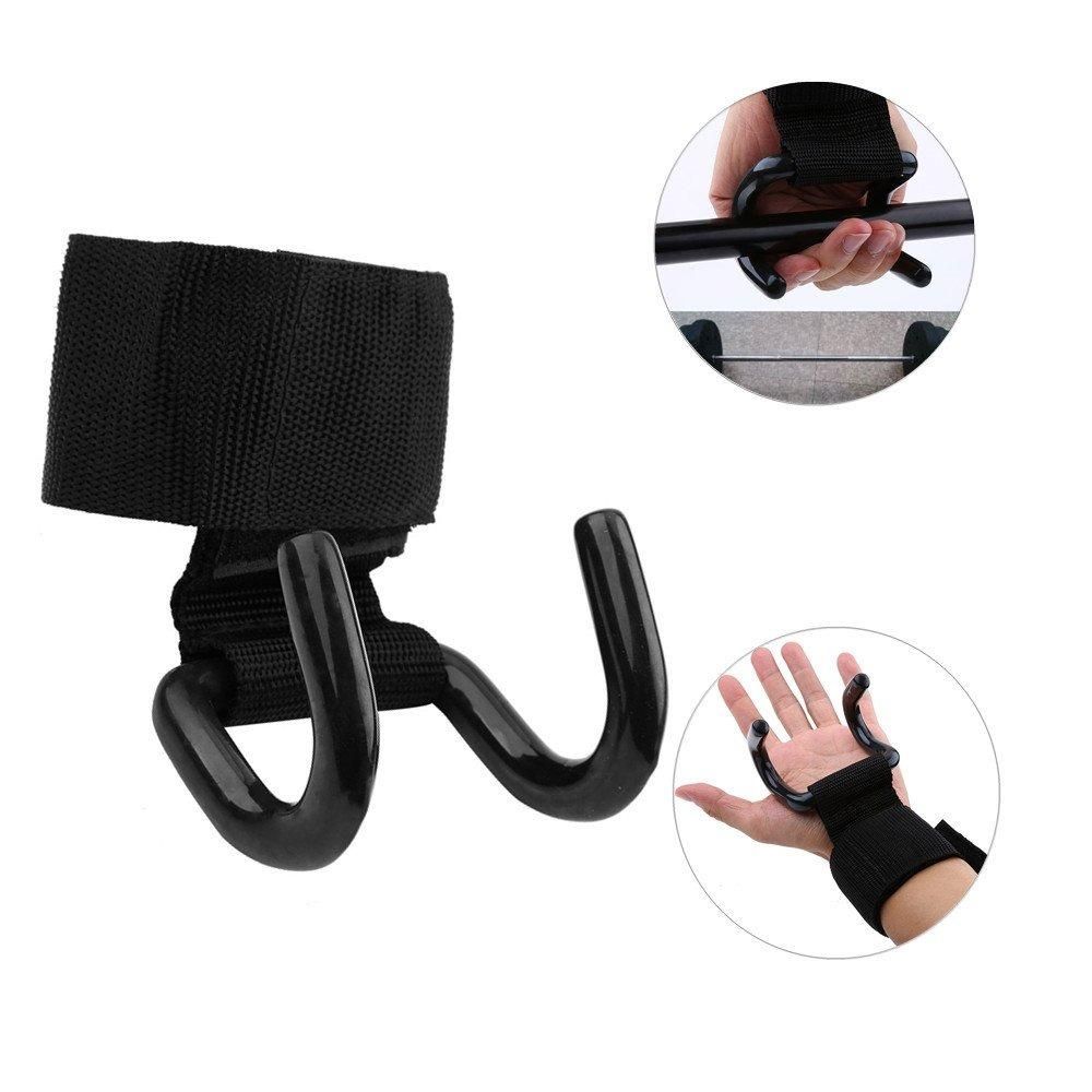 EF05 Weight Lifting Rod Hooks Wrist Support