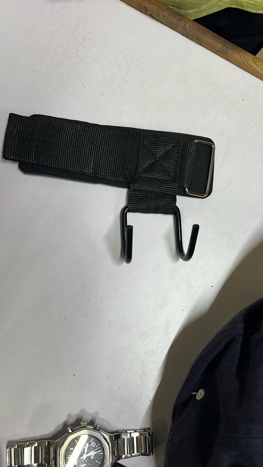 EF05 Weight Lifting Rod Hooks Wrist Support