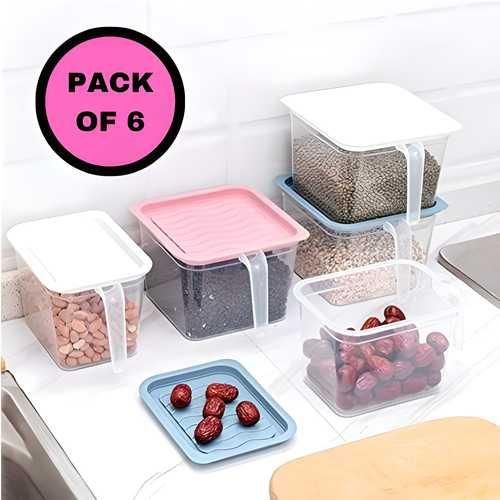 KT02 Unbreakable Kitchen Storage Basket (Pack of 6)