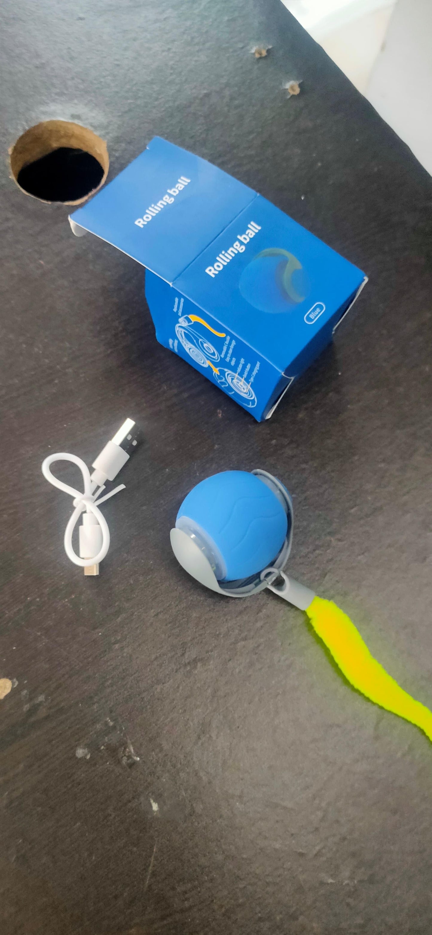 PA02 Rolling Ball Cat Toy