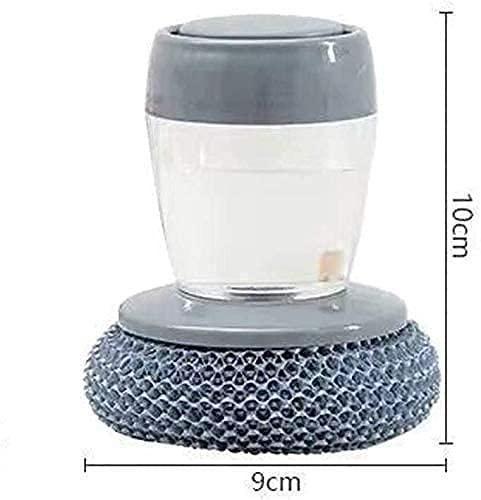 KT11 Kitchen Soap Dispensing Palm Brush (Pack of 2)