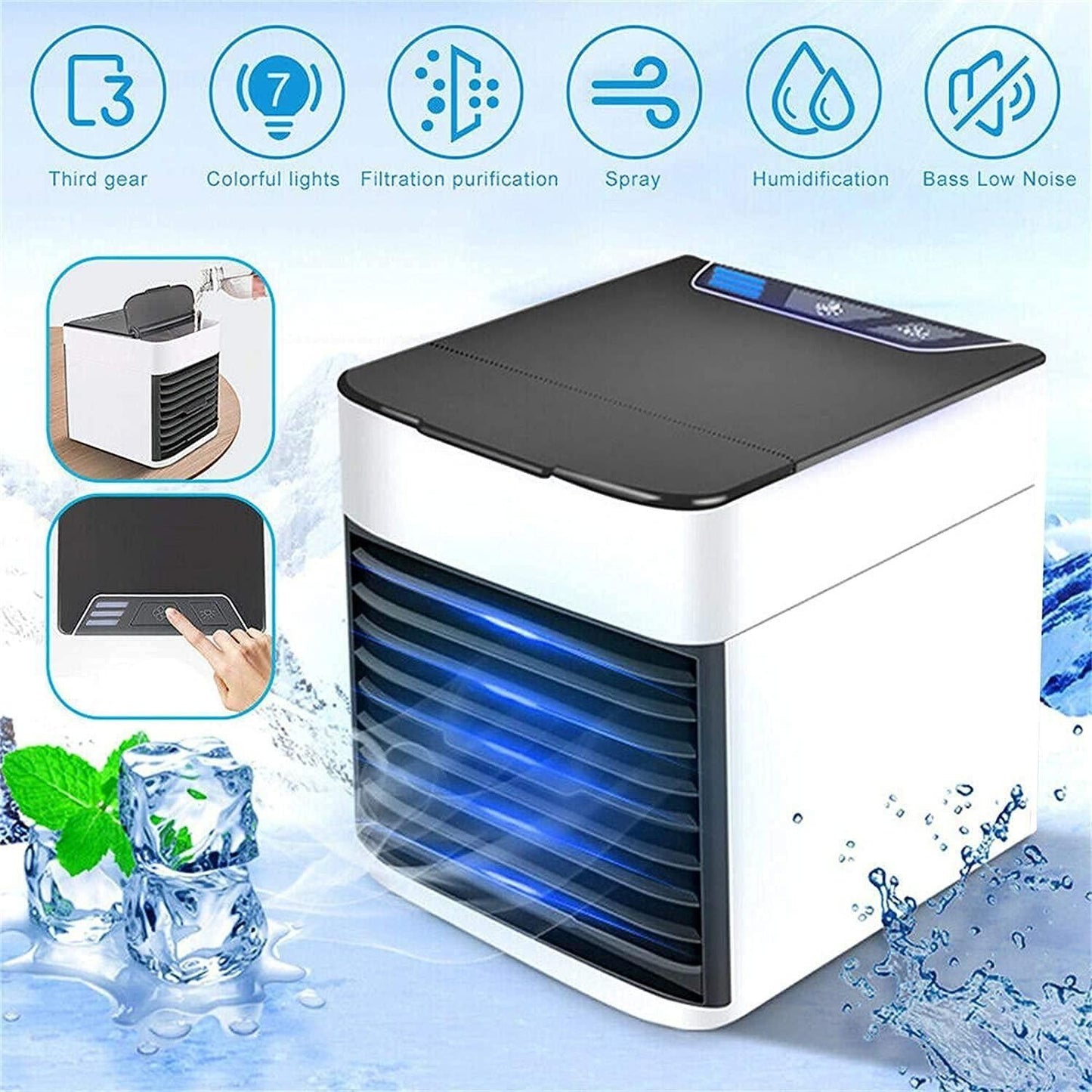 NA02 Mini Air Conditioner Air Cooler