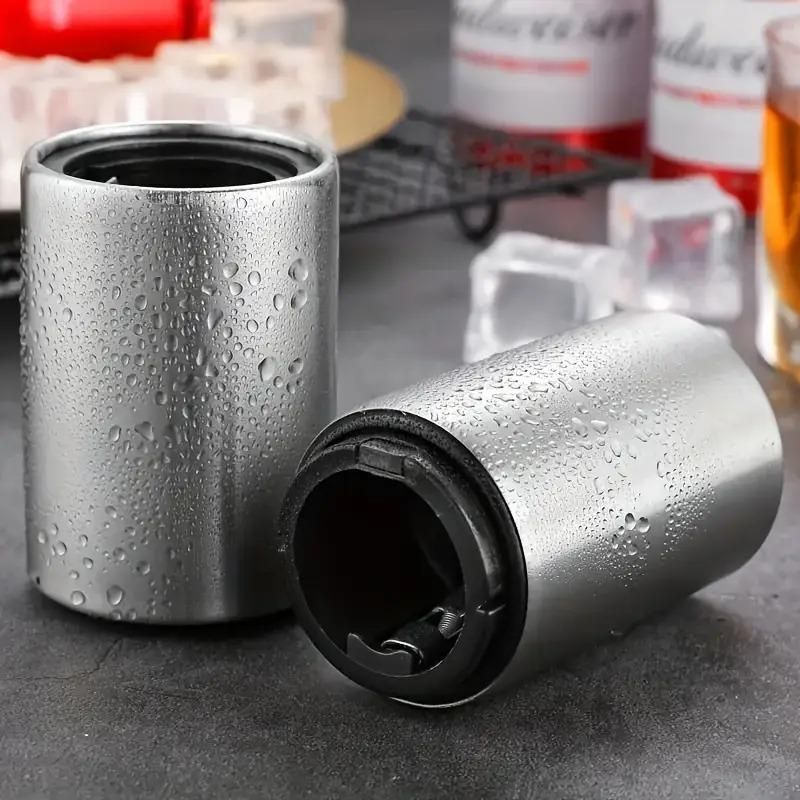 KT04 Stainless Steel Automatic Push & Pull Bottle Opener