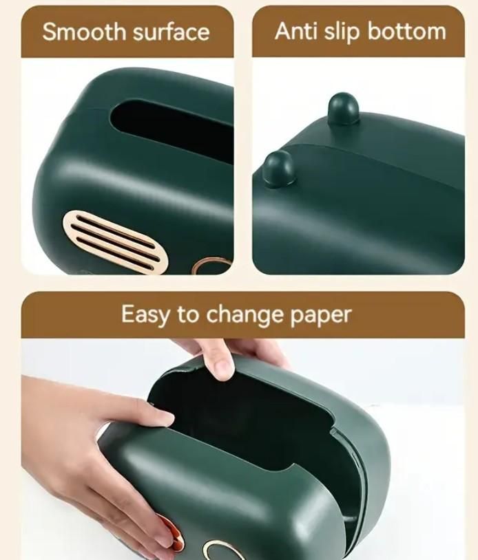 NA03 Vintage Radio Box Tissue Holder
