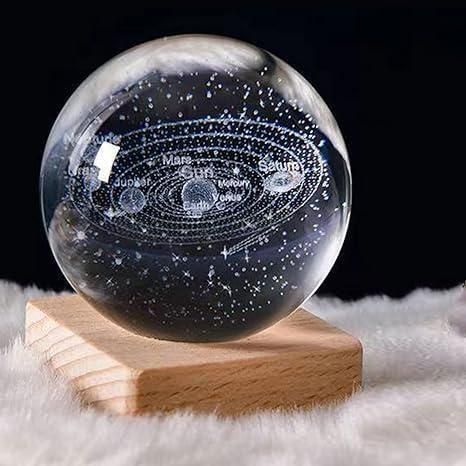 HD06 3D Crystal Lamp Ball (Assorted Designs)