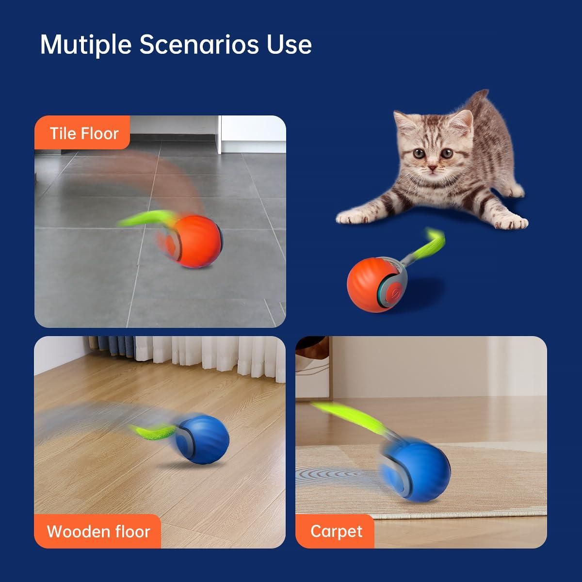 PA02 Rolling Ball Cat Toy