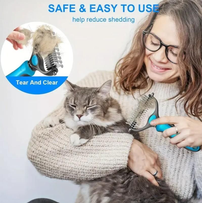 PA03 2-in-1 Deshedding Grooming Undercoat Brush