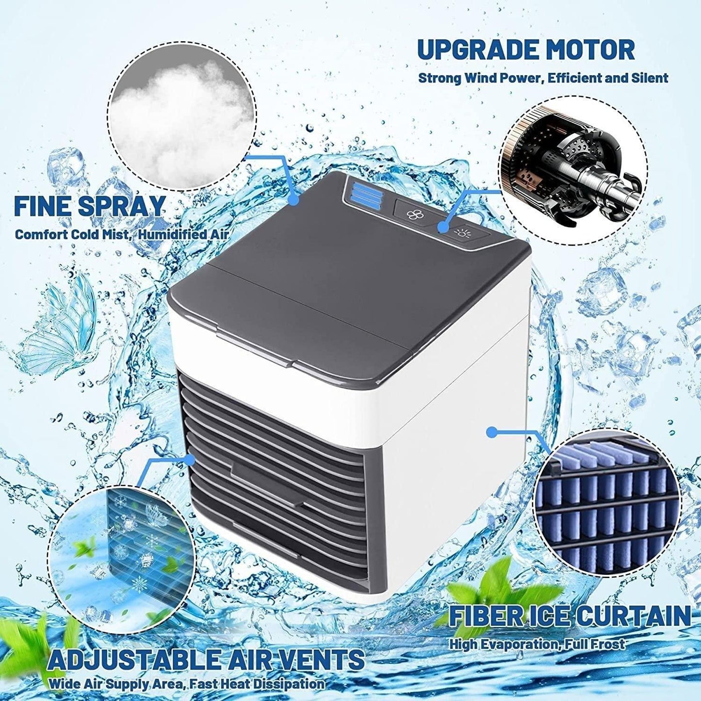 NA02 Mini Air Conditioner Air Cooler