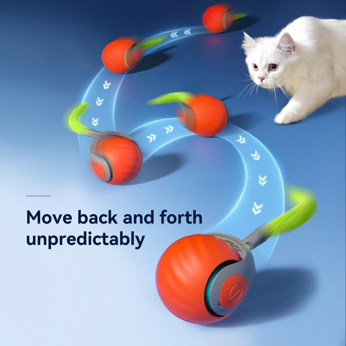 PA02 Rolling Ball Cat Toy