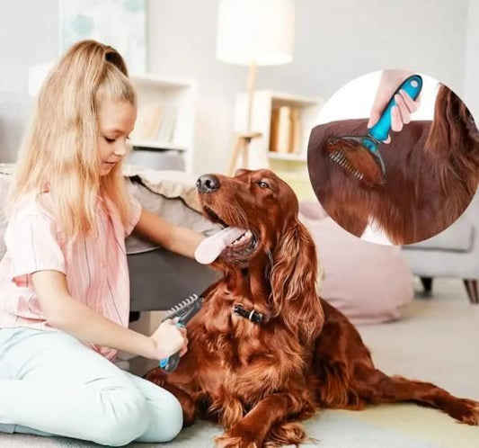PA03 2-in-1 Deshedding Grooming Undercoat Brush