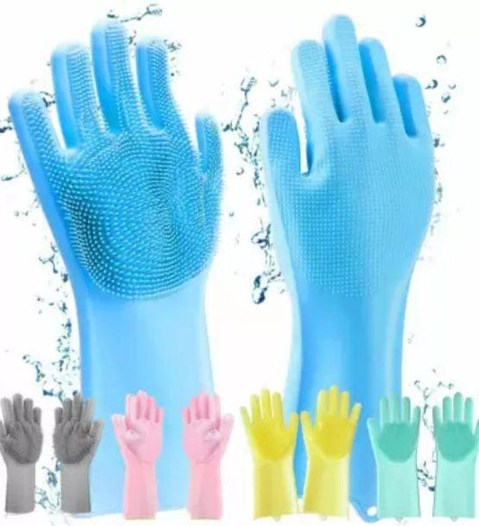 KT03 Magic Silicone Cleaning Hand Gloves